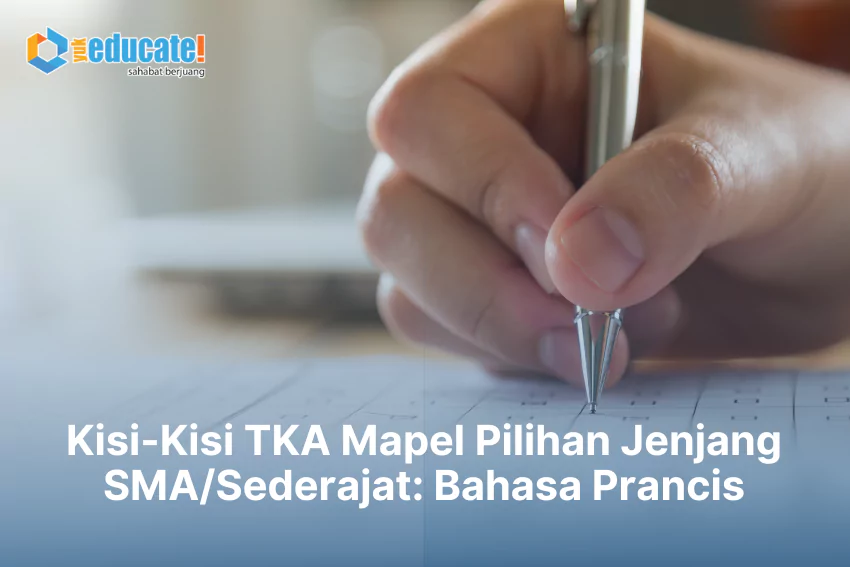 Kisi-Kisi TKA SMA Bahasa Prancis