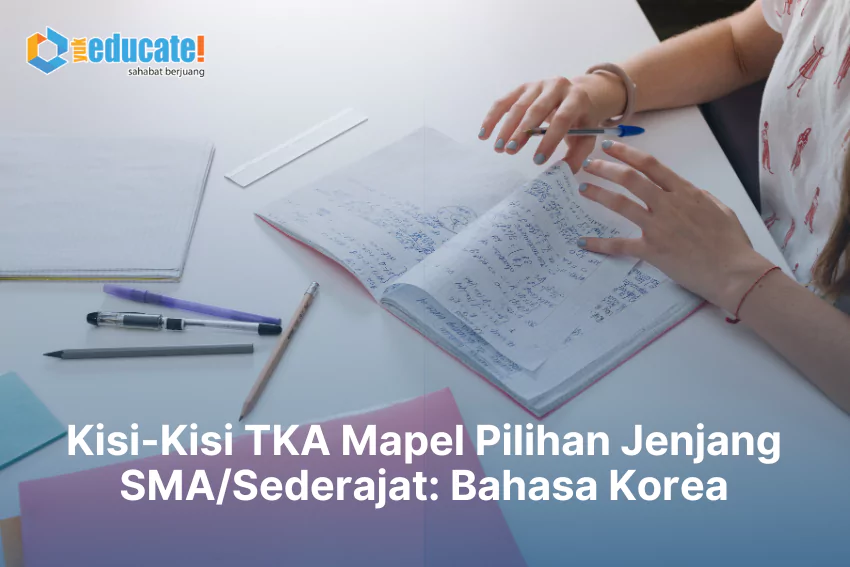 Kisi-Kisi TKA SMA Bahasa Korea